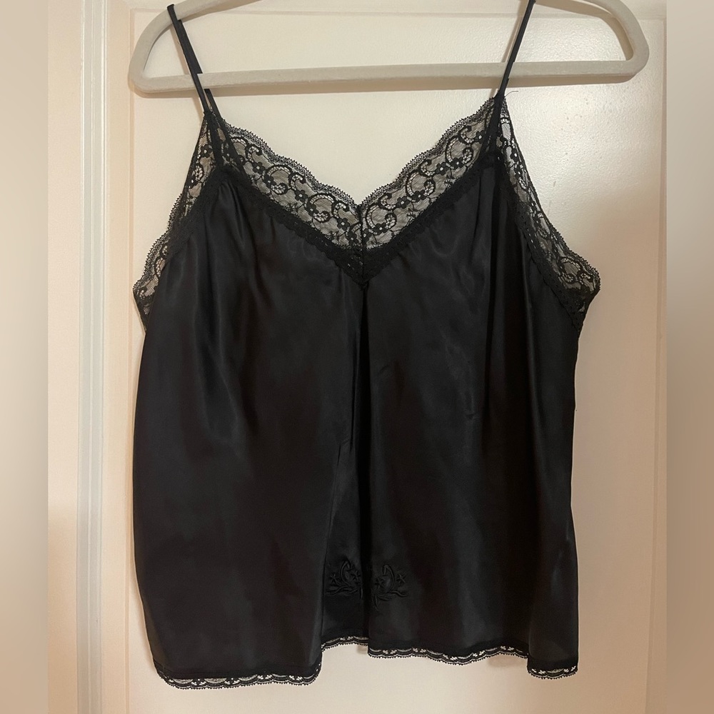 Vintage Christian Dior Silk Tank